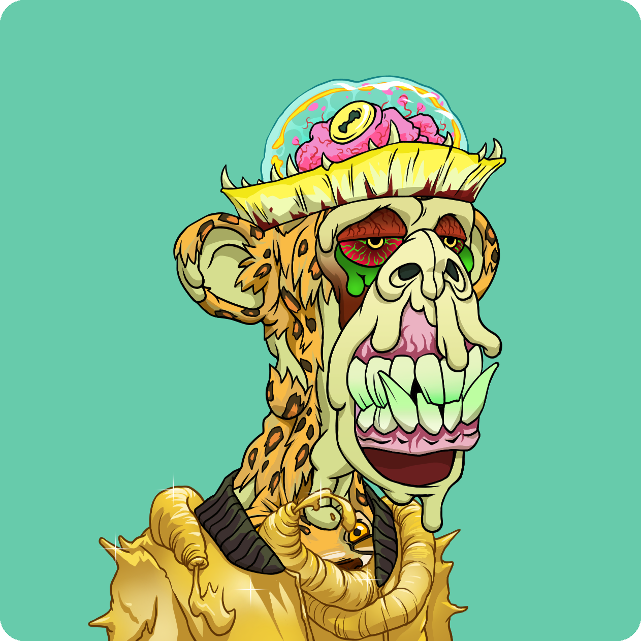 Yuga Labs - Mutant Ape Yacht Club - NFT # 5016