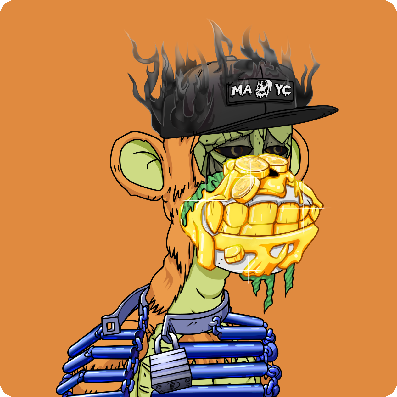 Yuga Labs - Mutant Ape Yacht Club - NFT # 16858