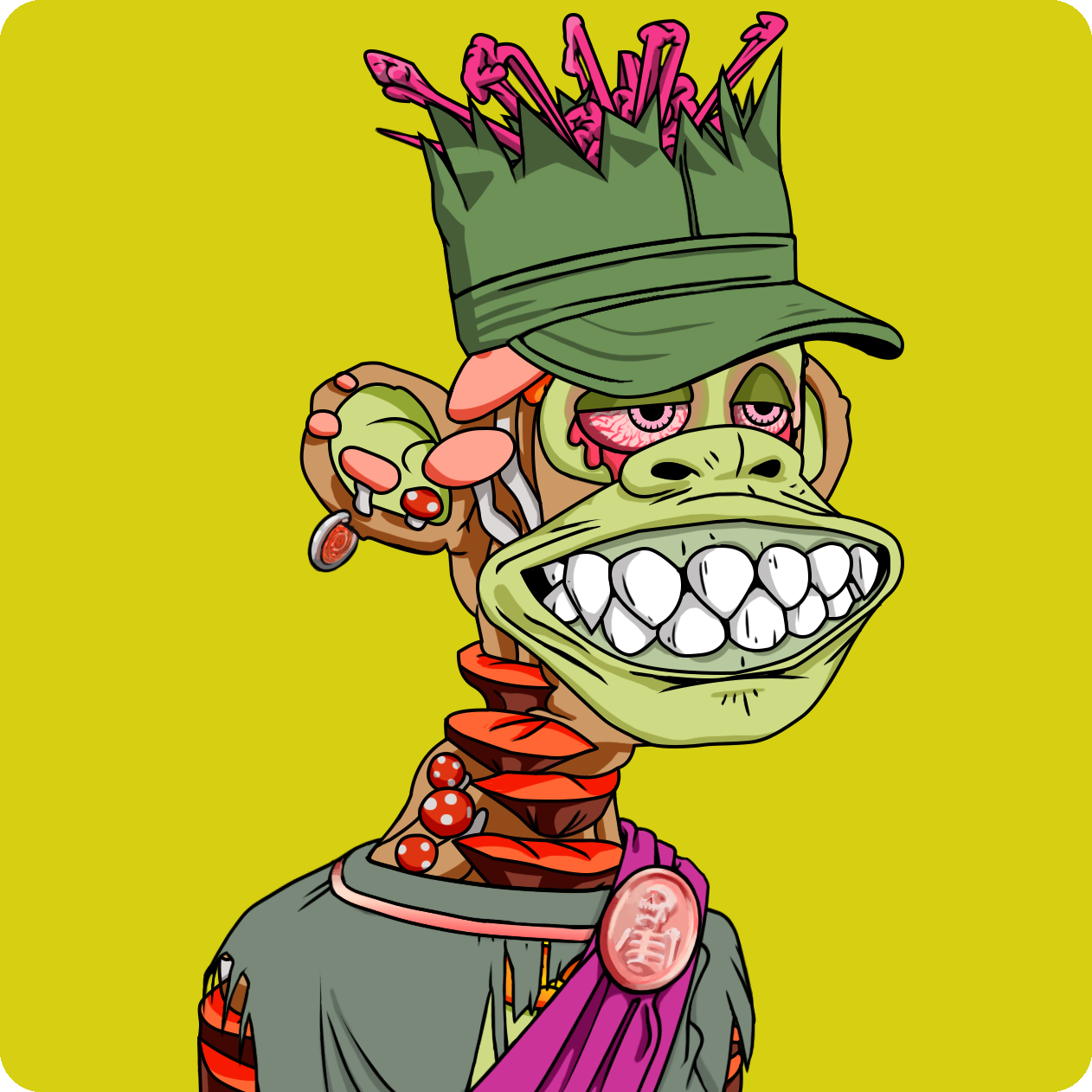 Yuga Labs - Mutant Ape Yacht Club - NFT # 8287