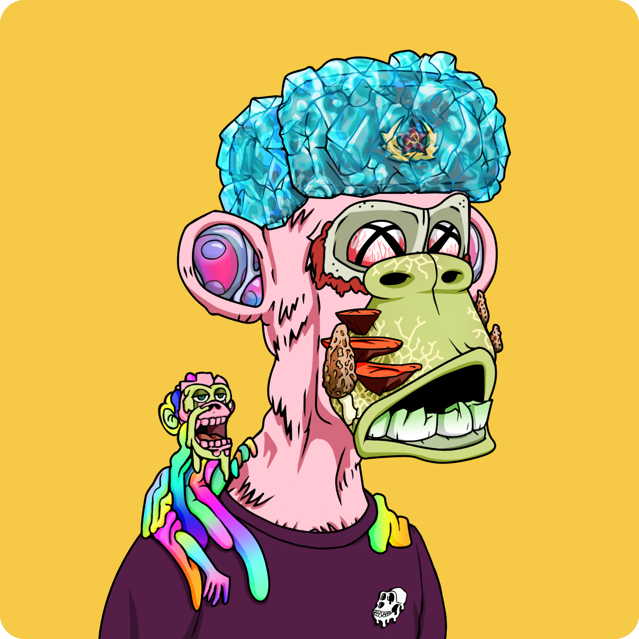 Yuga Labs - Mutant Ape Yacht Club - NFT # 9138