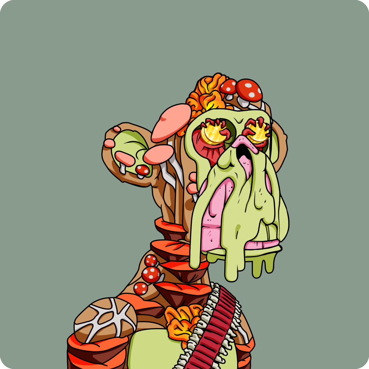 Yuga Labs - Mutant Ape Yacht Club - NFT # 5748