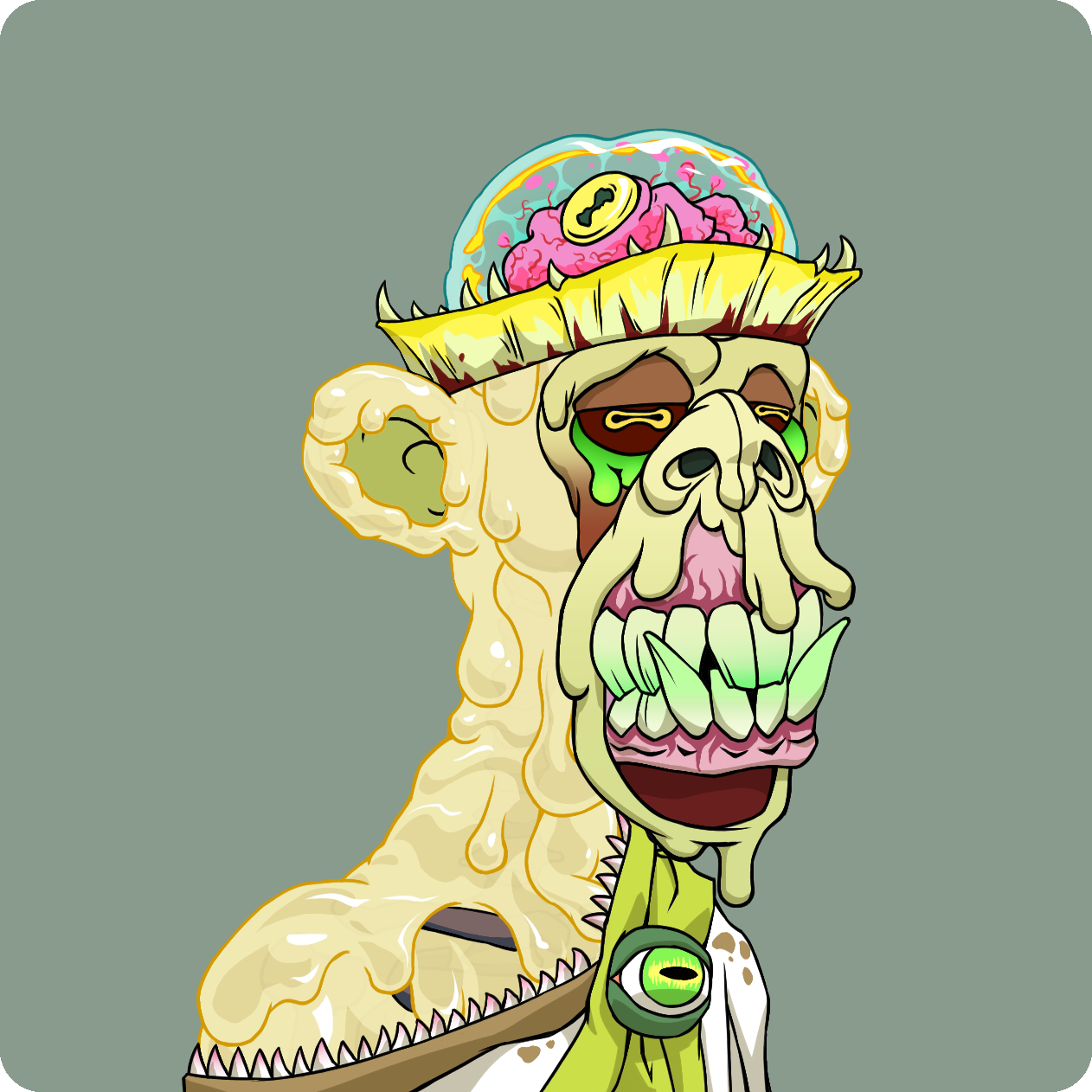 Yuga Labs - Mutant Ape Yacht Club - NFT # 2112