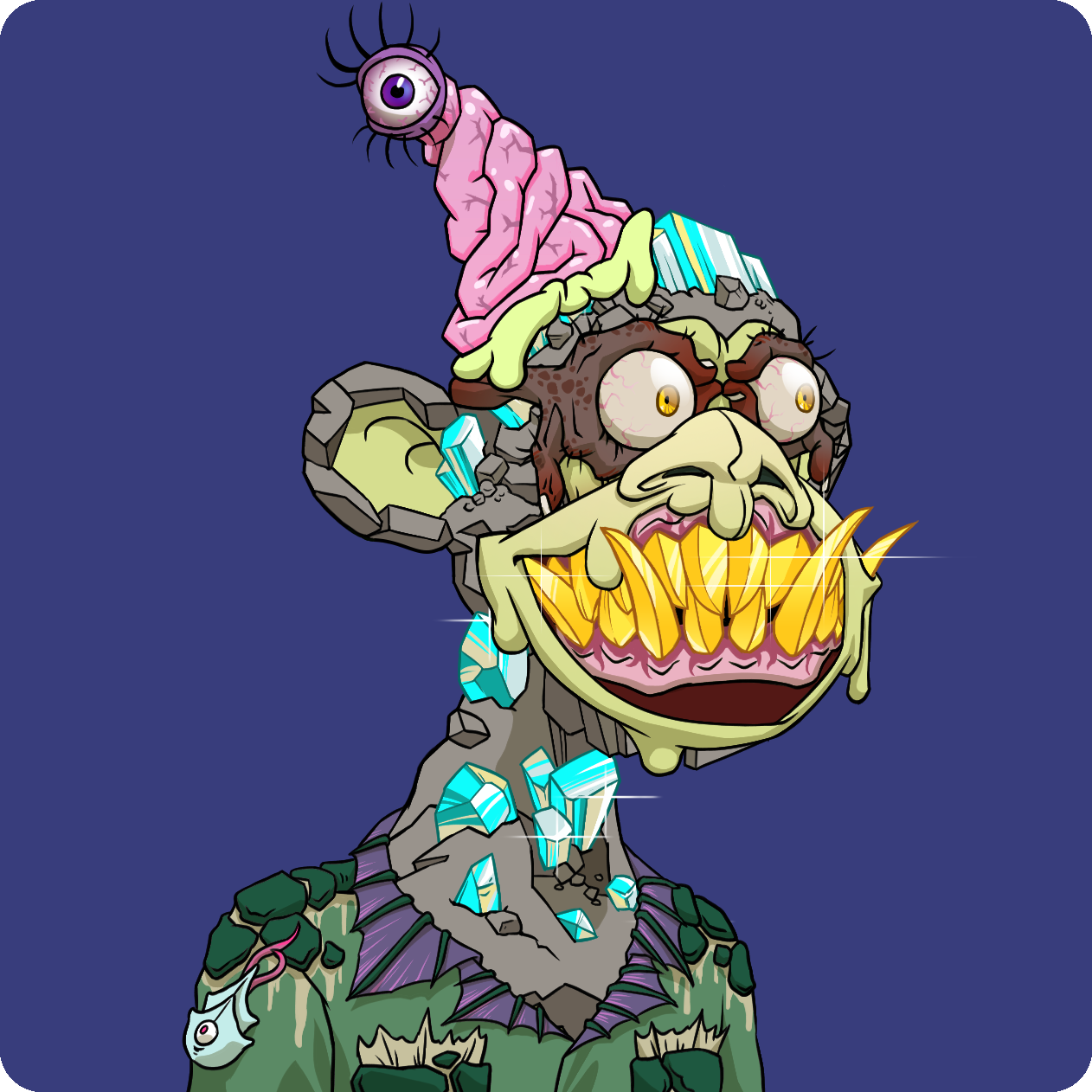 Yuga Labs - Mutant Ape Yacht Club - NFT # 13693