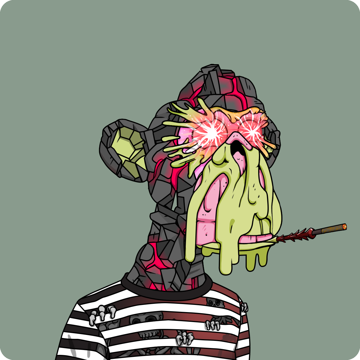 Yuga Labs - Mutant Ape Yacht Club - NFT # 9906