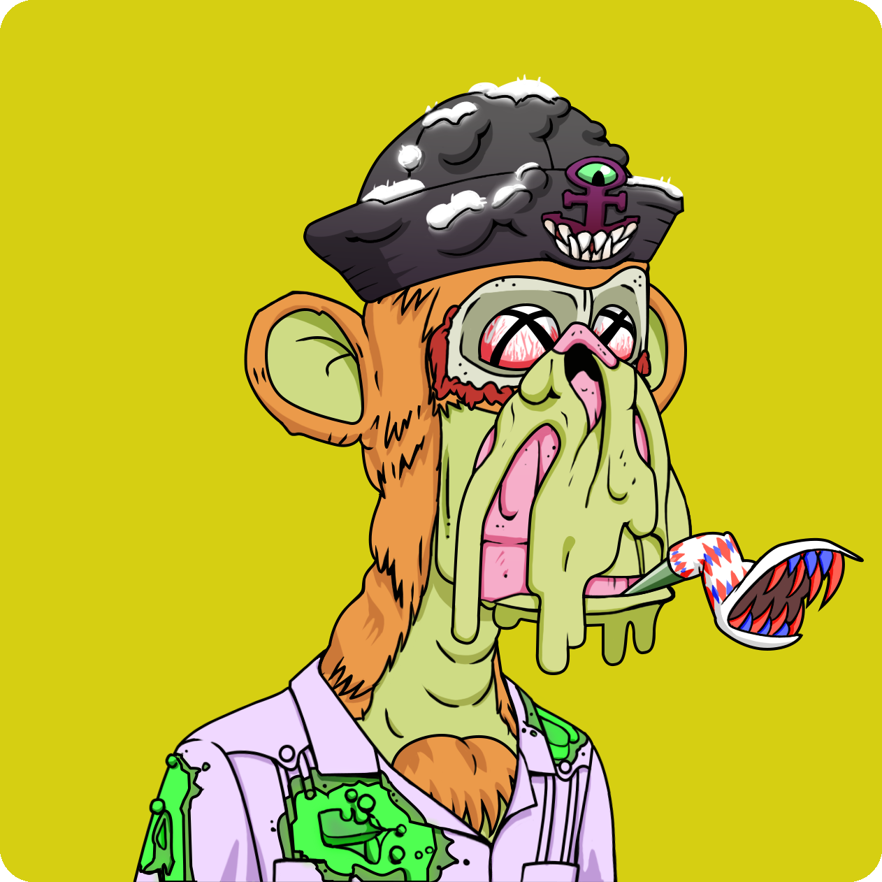 Yuga Labs - Mutant Ape Yacht Club - NFT # 8369