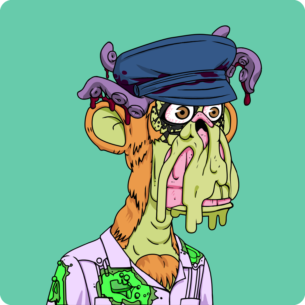 Yuga Labs - Mutant Ape Yacht Club - NFT # 9235