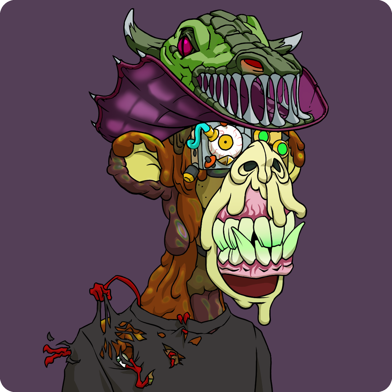 Yuga Labs - Mutant Ape Yacht Club - NFT # 4652