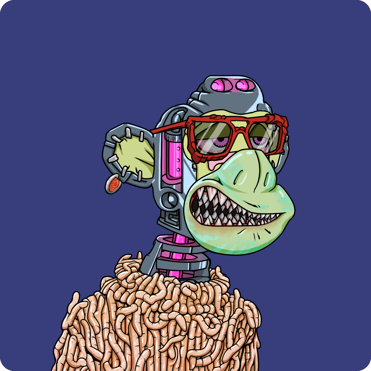 Yuga Labs - Mutant Ape Yacht Club - NFT # 7458