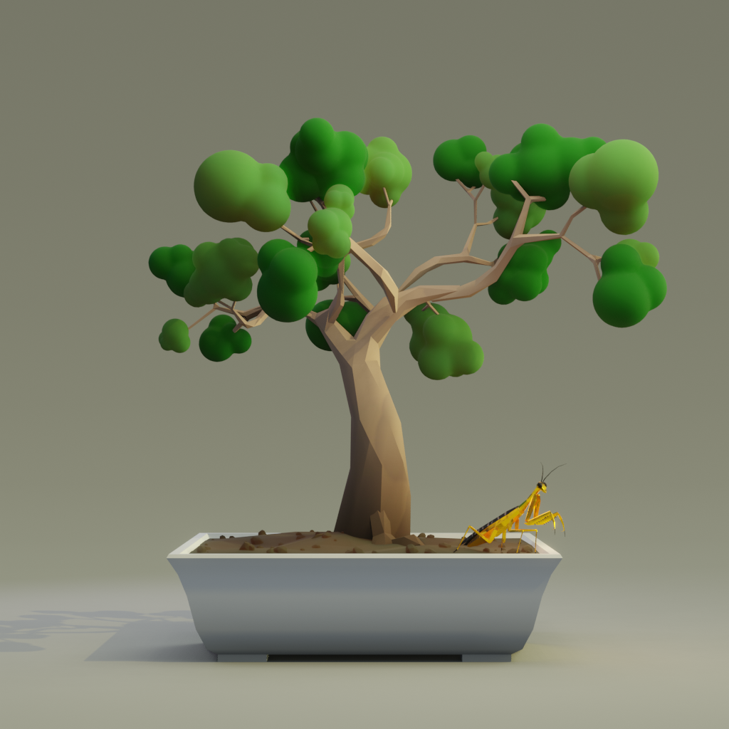 ZENFT Garden Society - Bonsai - Bonsai #8608 - NFT # 8608