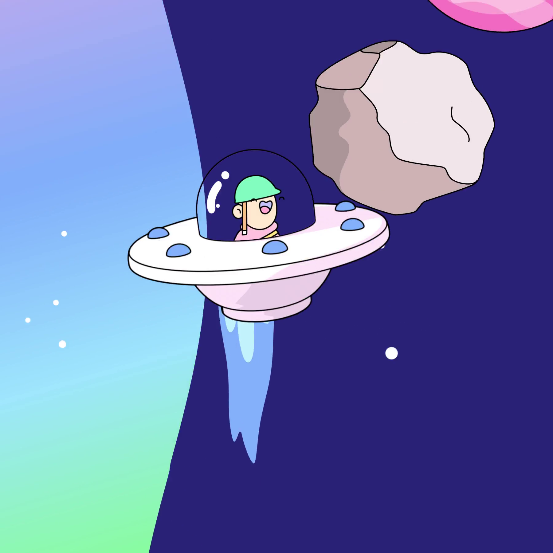 The Doodles Founders - Space Doodles - Space Doodle #9797 - NFT # 9797