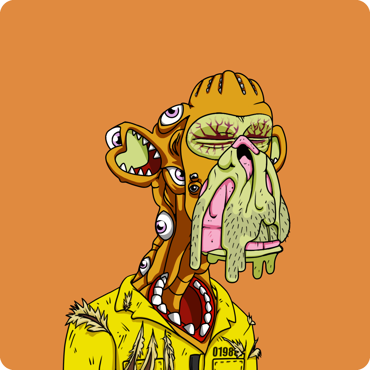 Yuga Labs - Mutant Ape Yacht Club - NFT # 14210