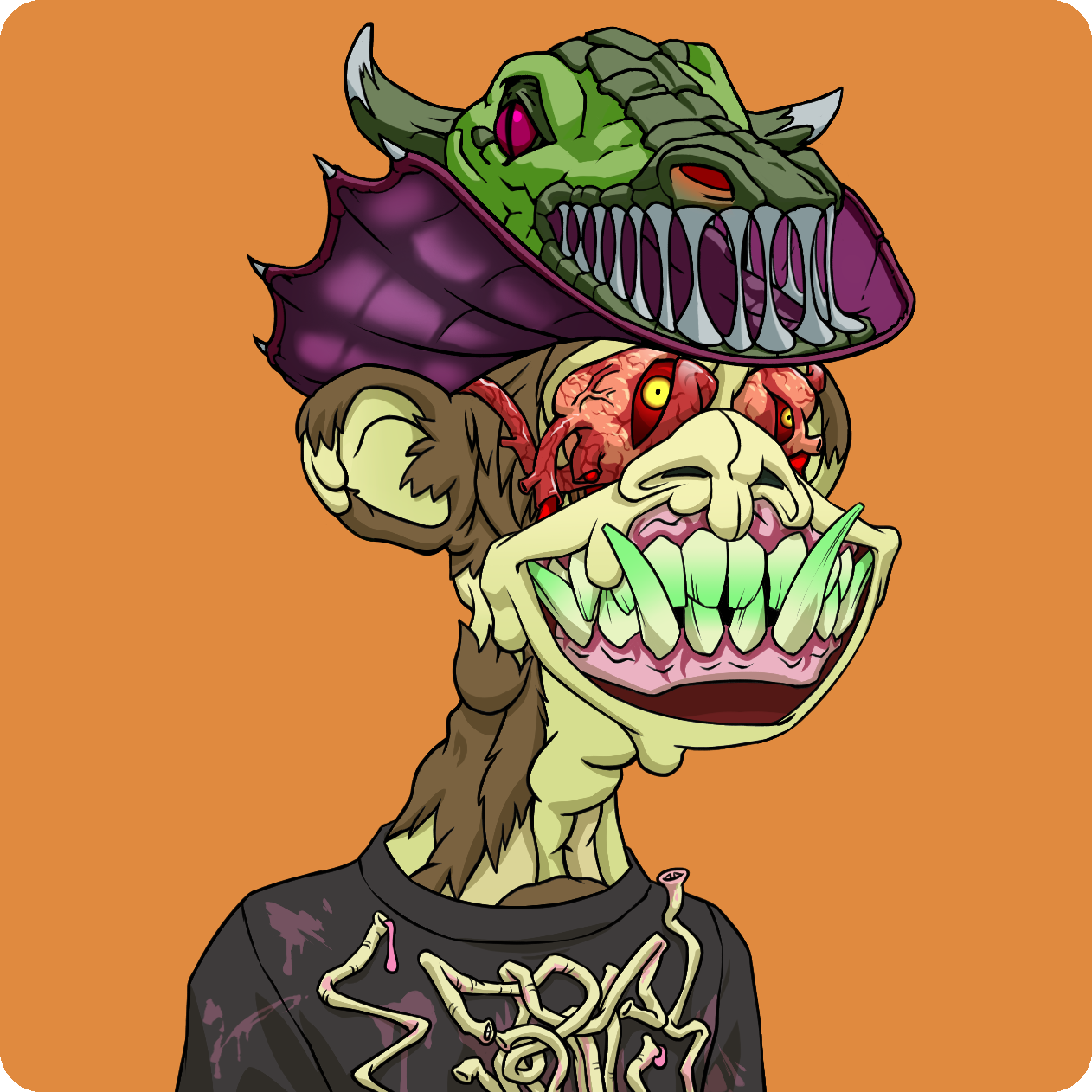 Yuga Labs - Mutant Ape Yacht Club - NFT # 17987