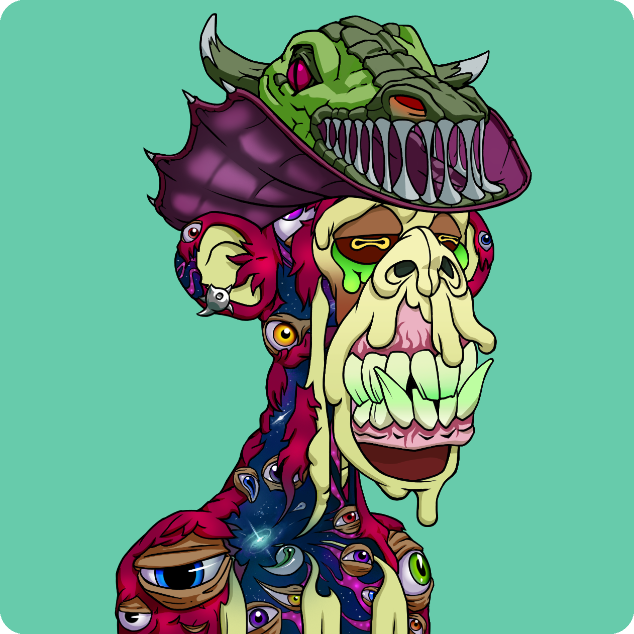 Yuga Labs - Mutant Ape Yacht Club - NFT # 13957