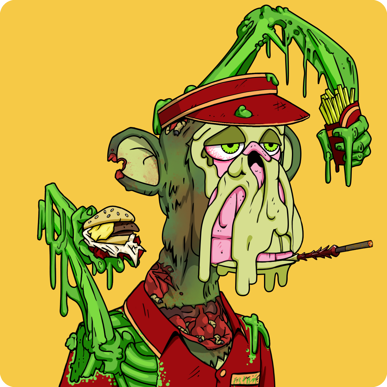 Yuga Labs - Mutant Ape Yacht Club - NFT # 21716