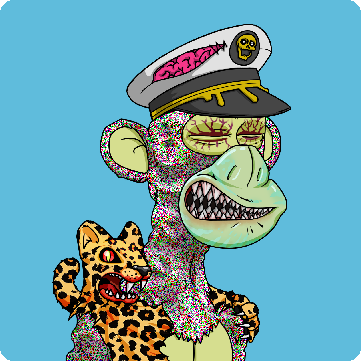 Yuga Labs - Mutant Ape Yacht Club - NFT # 3872