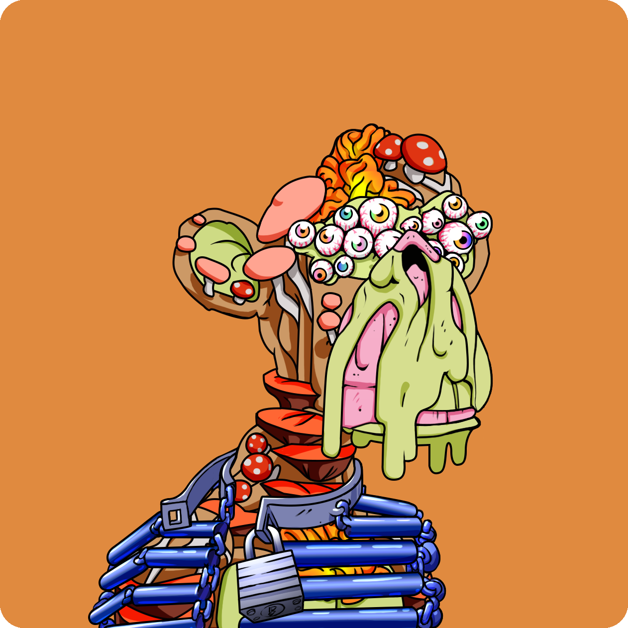 Yuga Labs - Mutant Ape Yacht Club - NFT # 21564