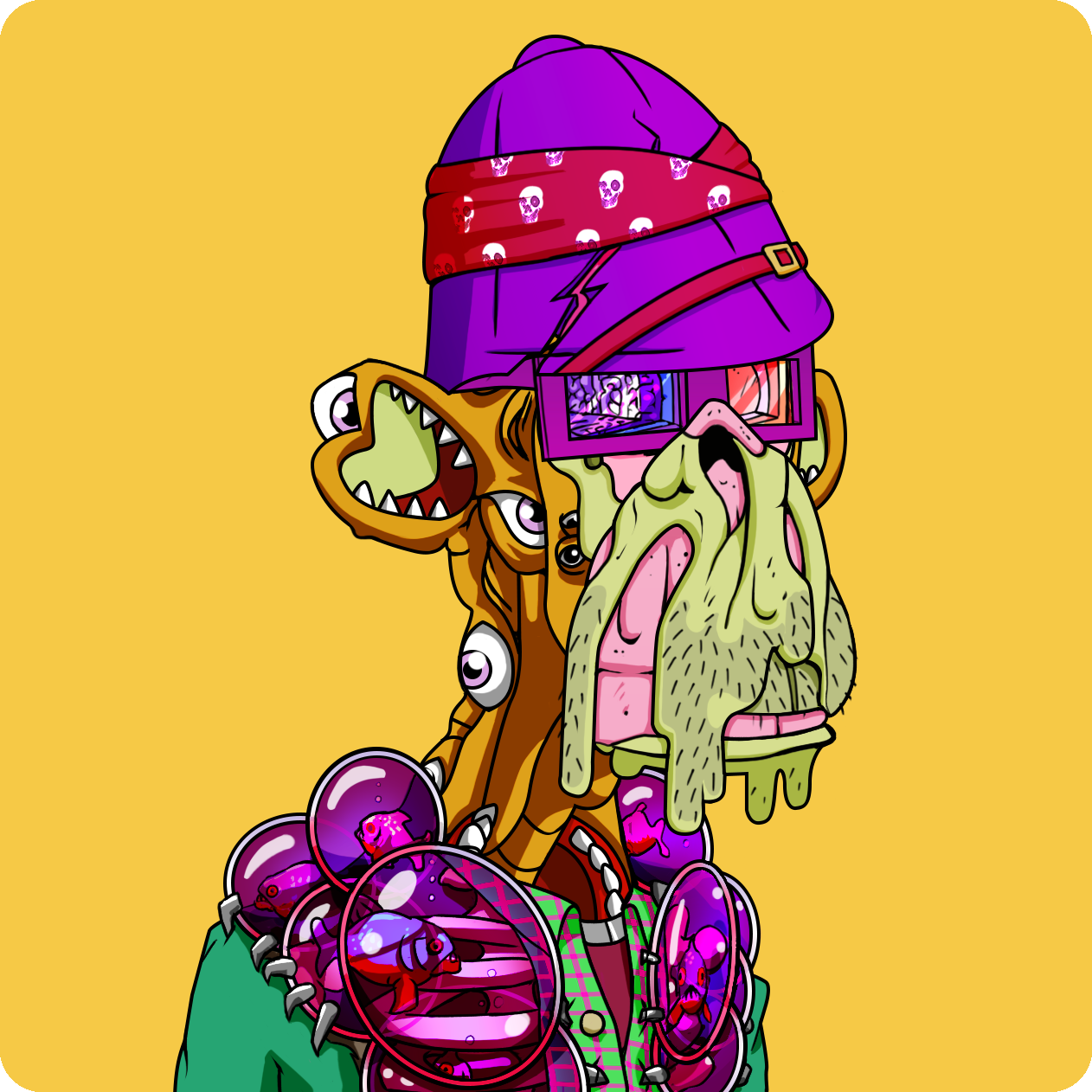 Yuga Labs - Mutant Ape Yacht Club - NFT # 19732