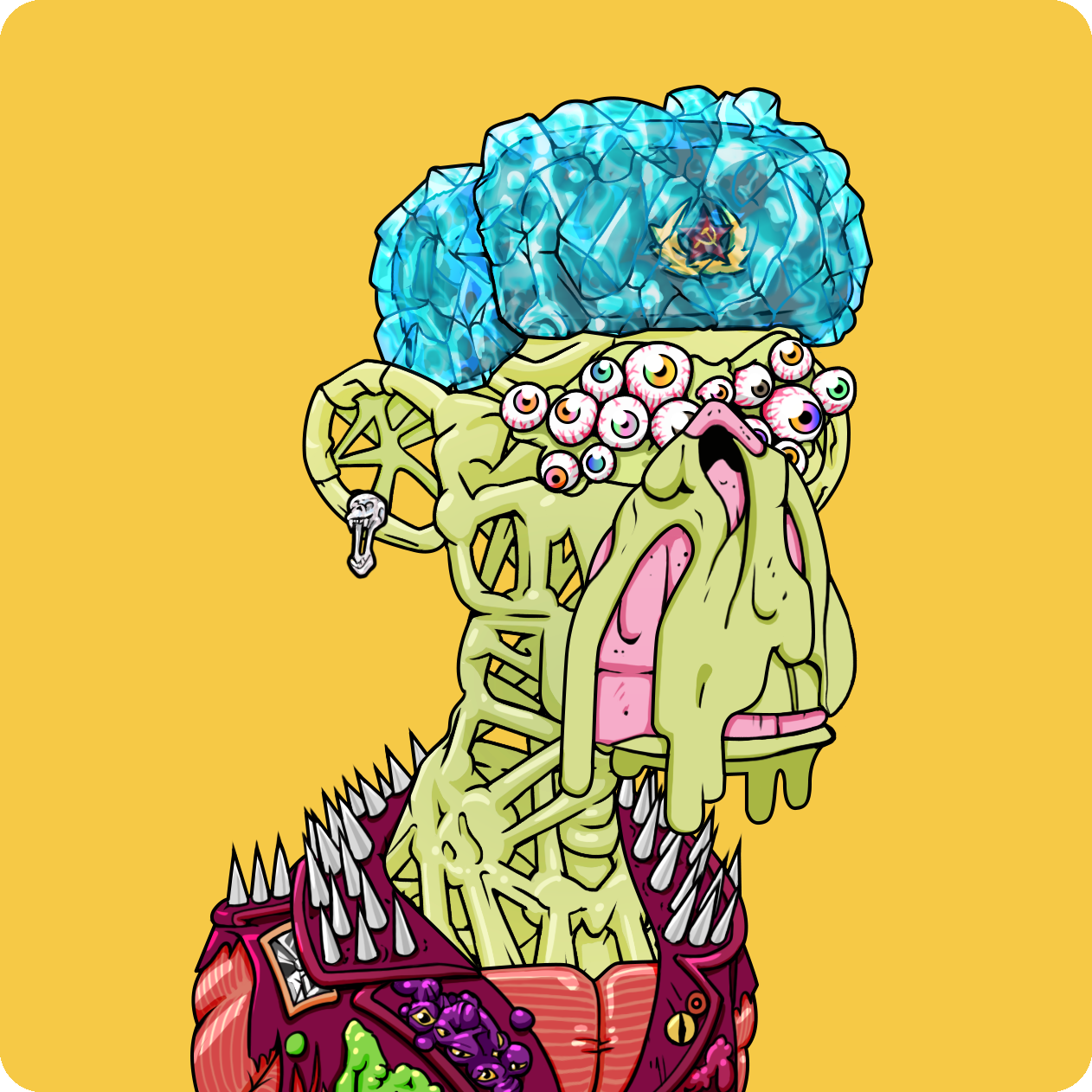 Yuga Labs - Mutant Ape Yacht Club - NFT # 8198