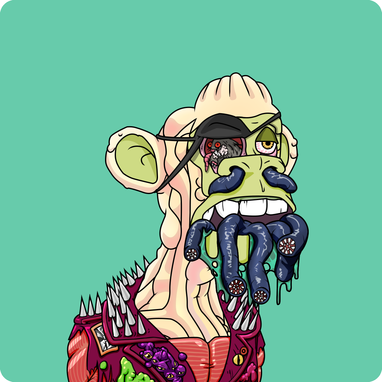 Yuga Labs - Mutant Ape Yacht Club - NFT # 22130