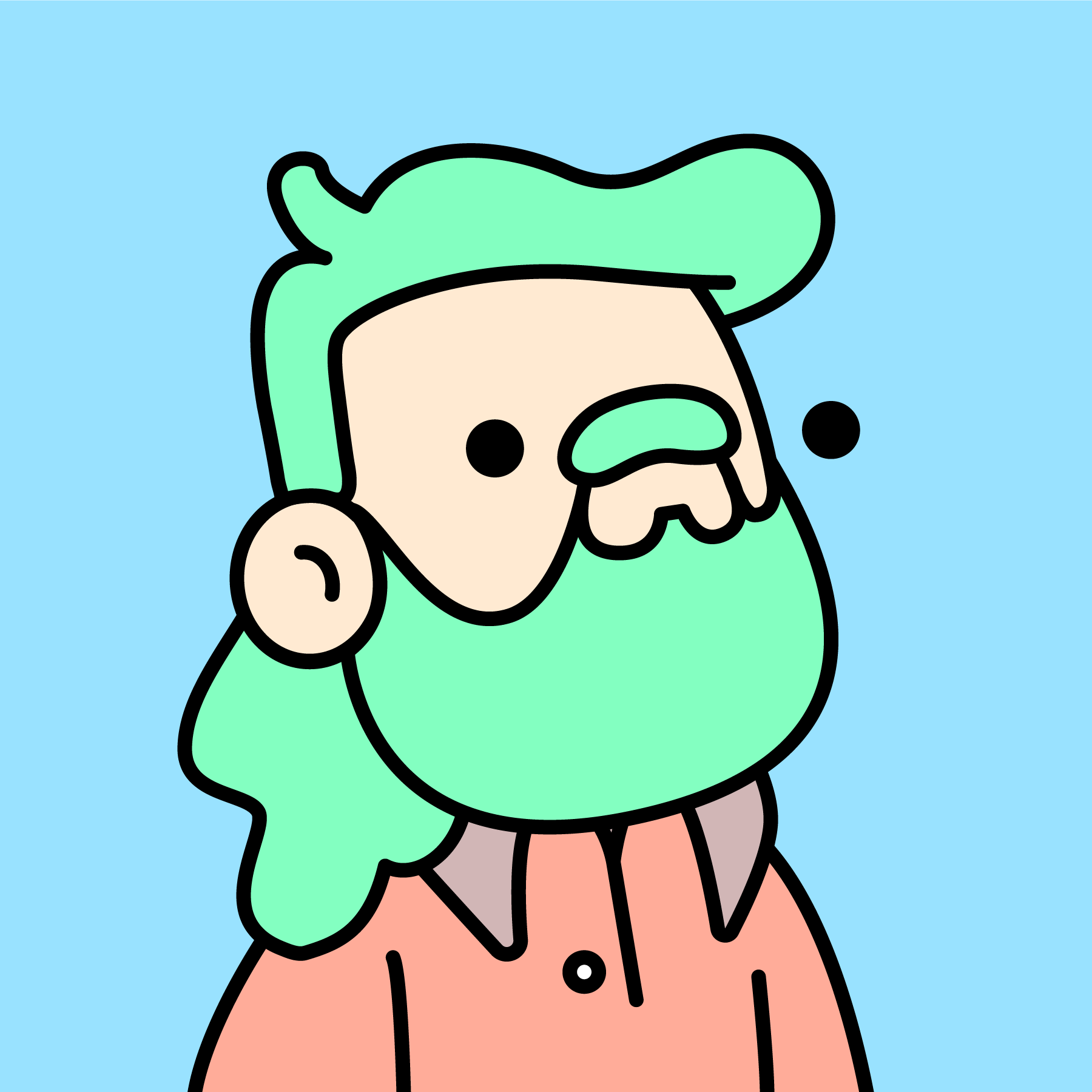 The Doodles Founders - Doodles - Doodle #7698 - NFT # 7698