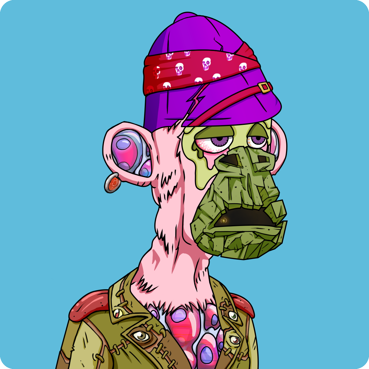 Yuga Labs - Mutant Ape Yacht Club - NFT # 12510