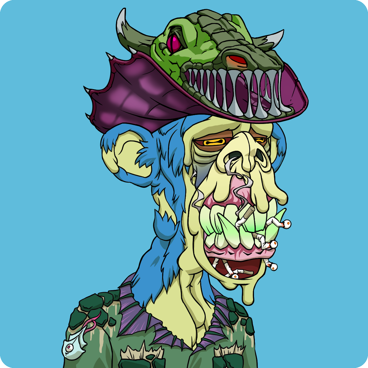 Yuga Labs - Mutant Ape Yacht Club - NFT # 14093