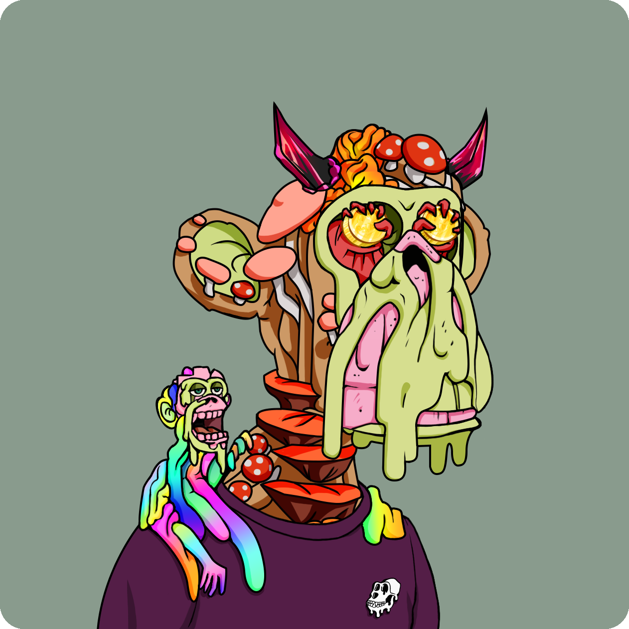 Yuga Labs - Mutant Ape Yacht Club - NFT # 19652