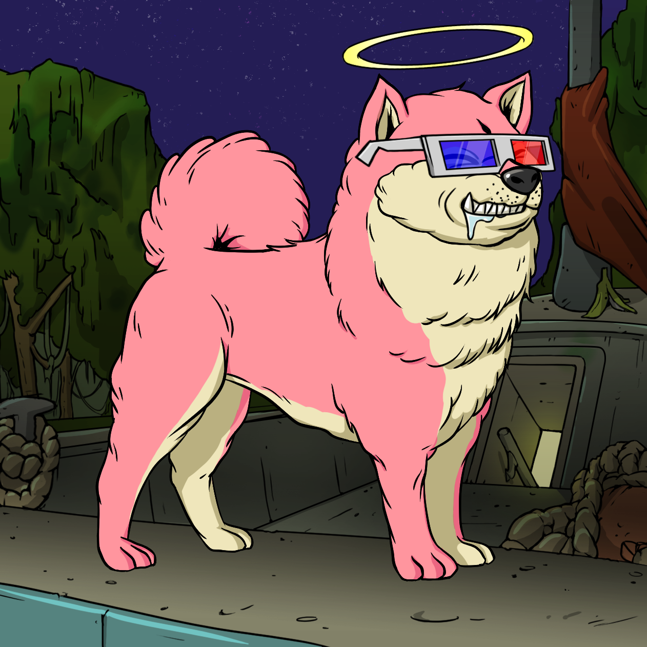 Yuga Labs - Bored Ape Kennel Club - NFT # 8555