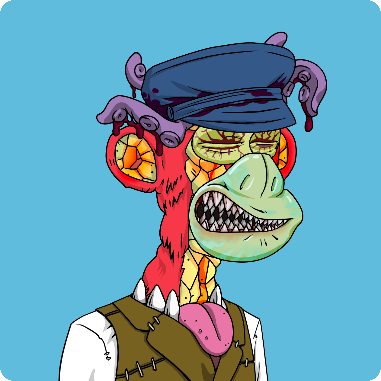 Yuga Labs - Mutant Ape Yacht Club - NFT # 5007