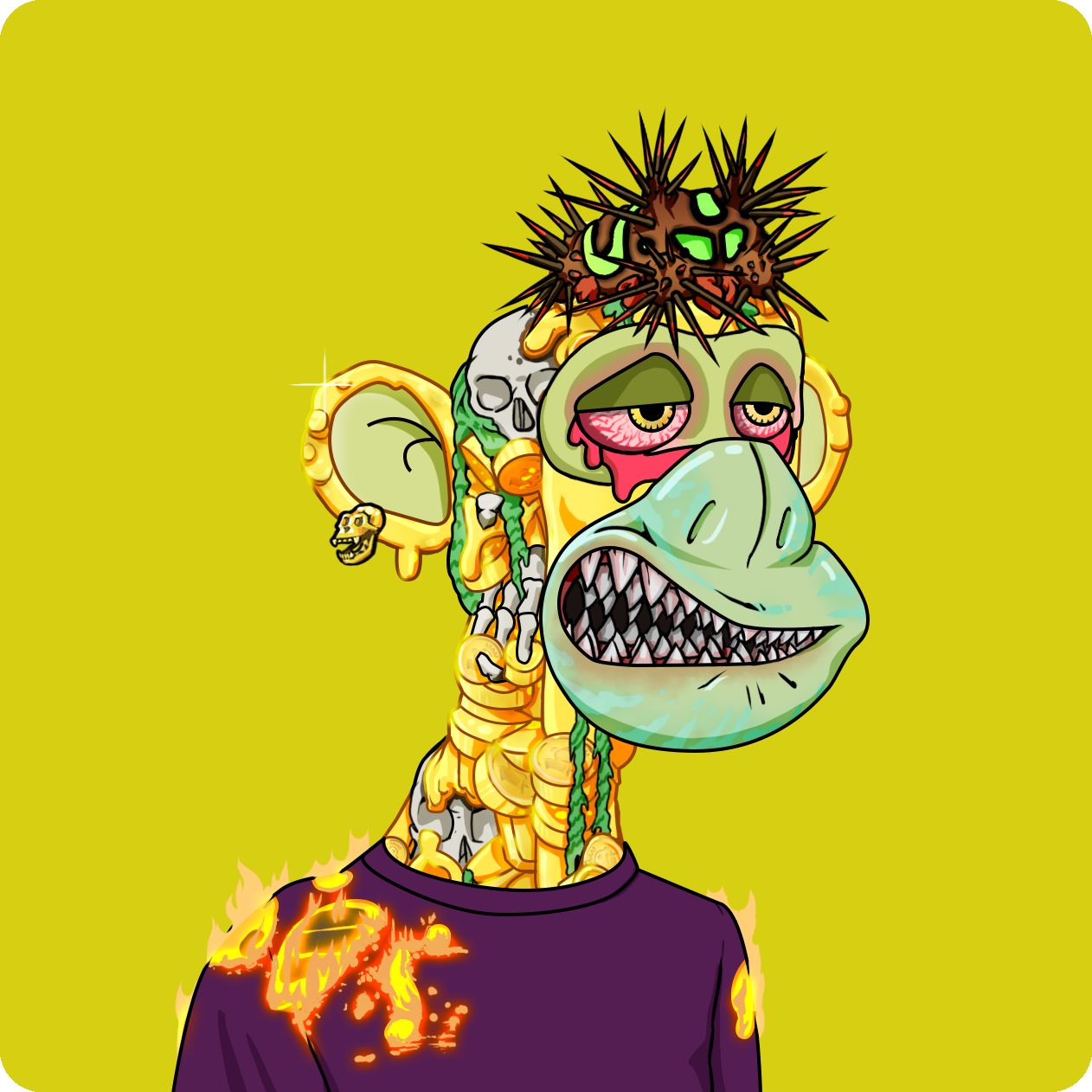 Yuga Labs - Mutant Ape Yacht Club - NFT # 11056