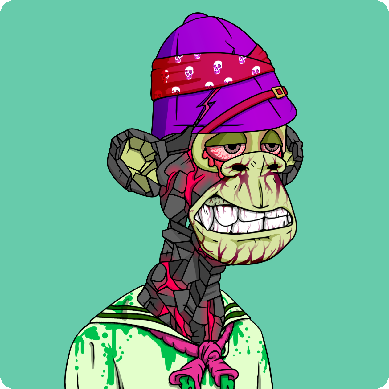 Yuga Labs - Mutant Ape Yacht Club - NFT # 1860