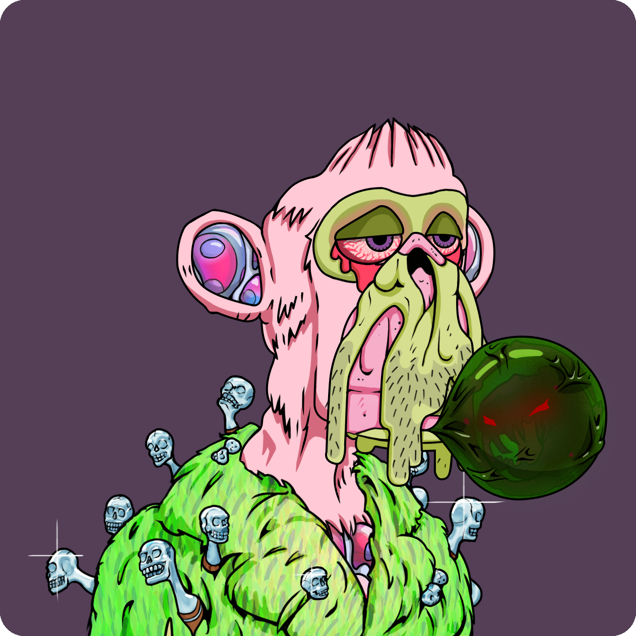 Yuga Labs - Mutant Ape Yacht Club - NFT # 2673