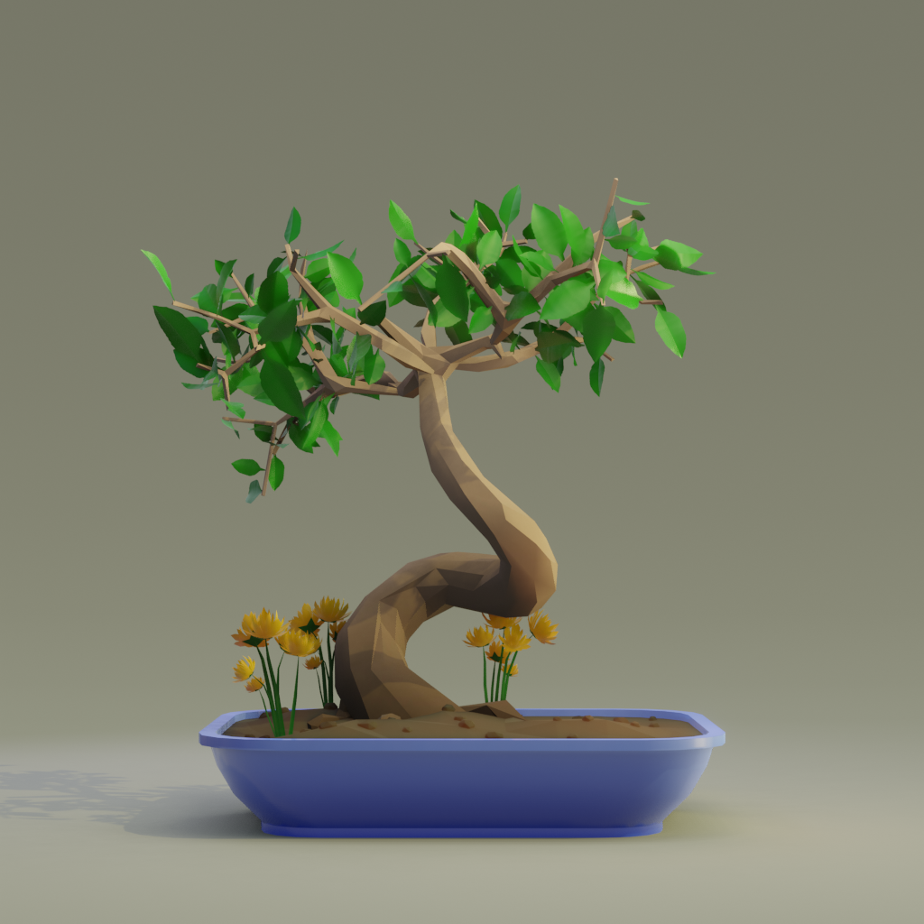 ZENFT Garden Society - Bonsai - Bonsai #8129 - NFT # 8129