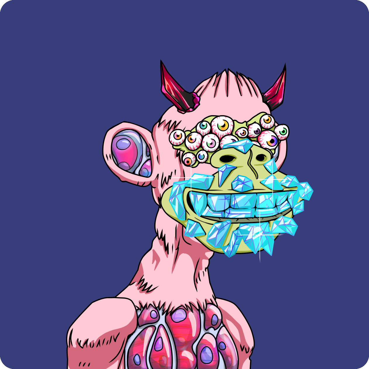 Yuga Labs - Mutant Ape Yacht Club - NFT # 24674