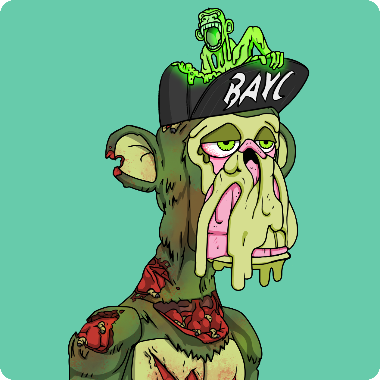 Yuga Labs - Mutant Ape Yacht Club - NFT # 11406