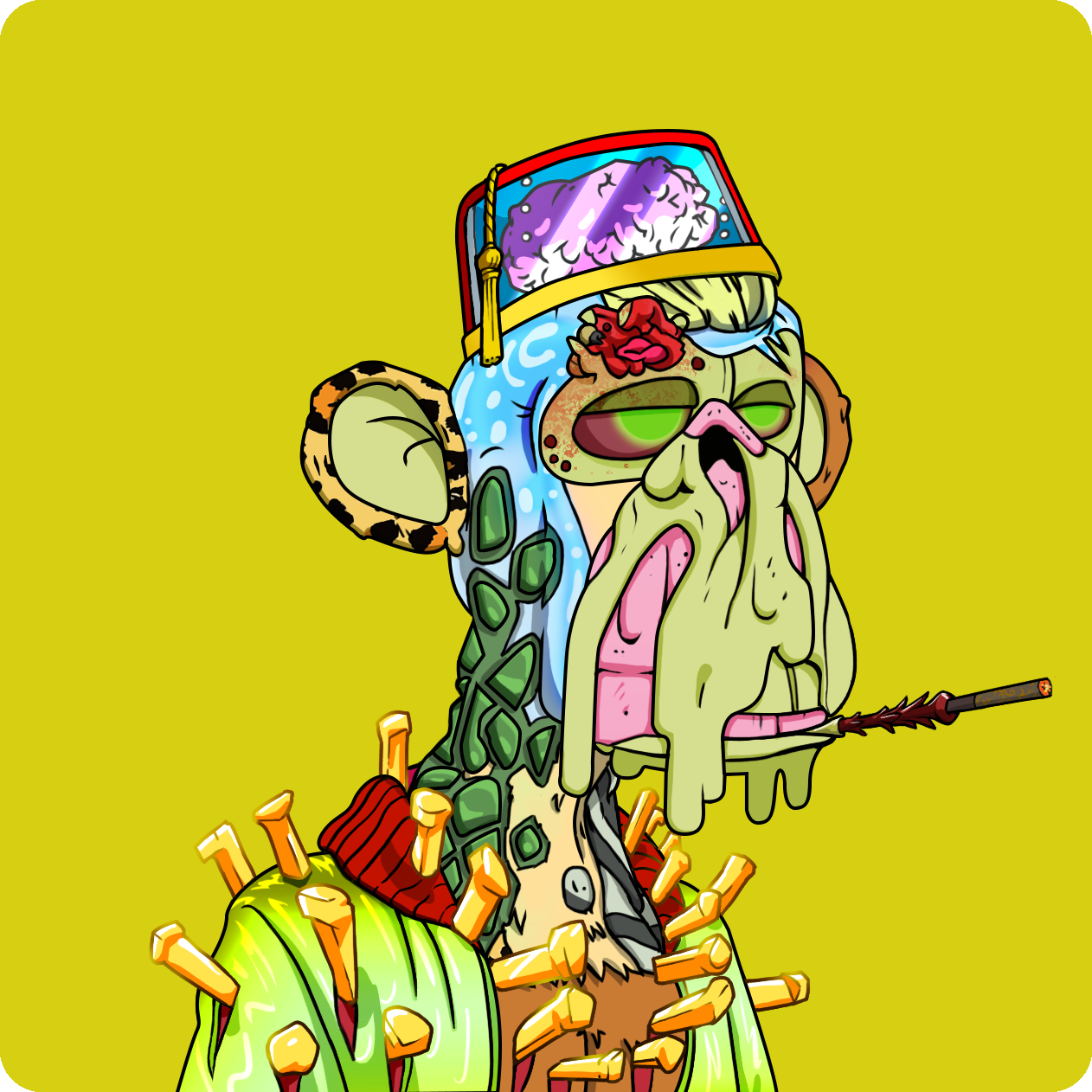 Yuga Labs - Mutant Ape Yacht Club - NFT # 24454