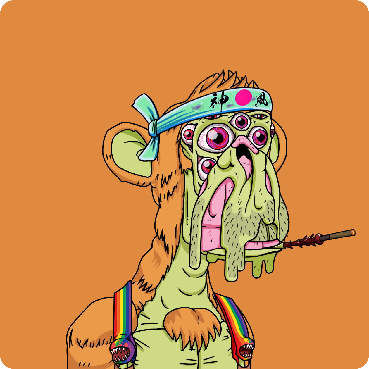 Yuga Labs - Mutant Ape Yacht Club - NFT # 5496