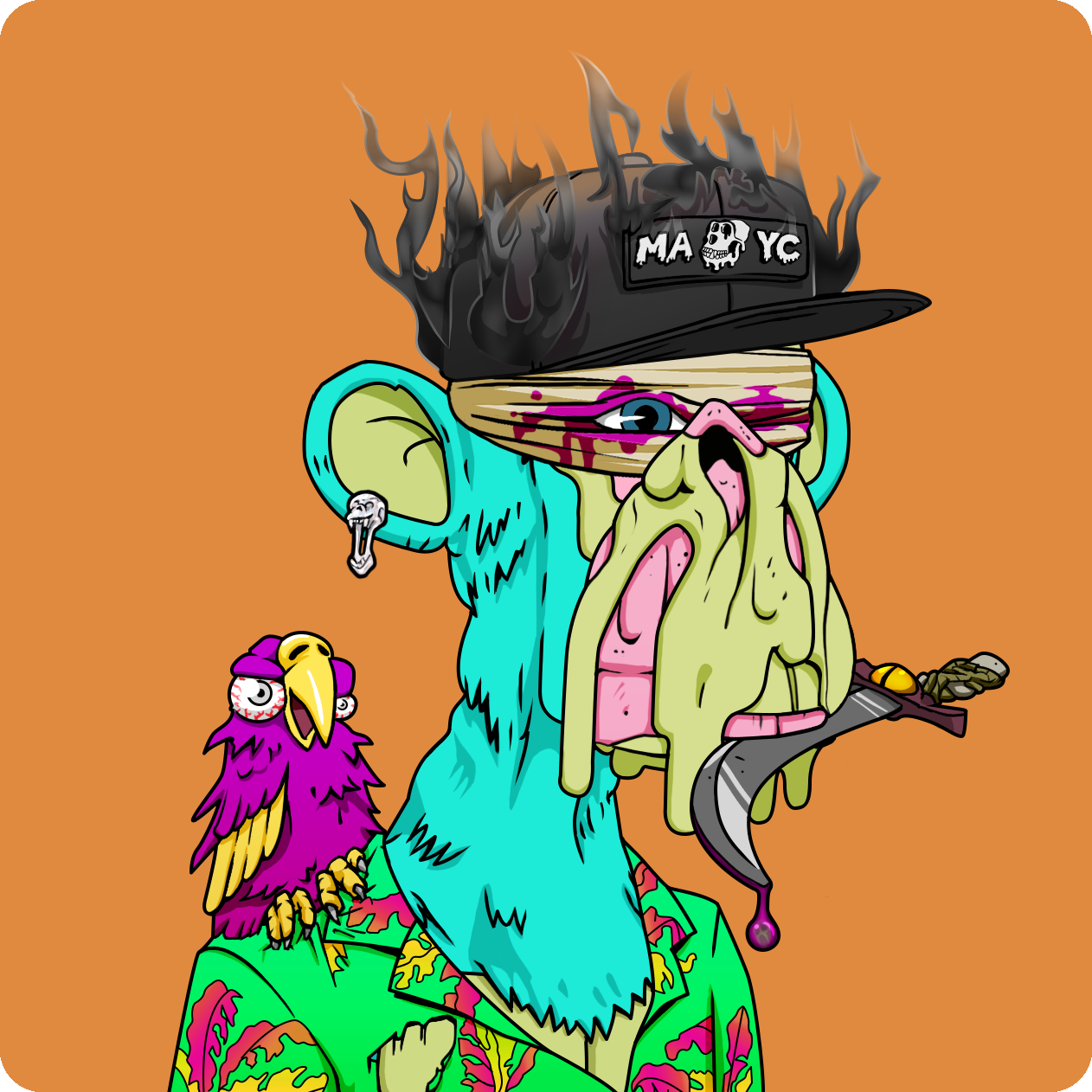 Yuga Labs - Mutant Ape Yacht Club - NFT # 19814