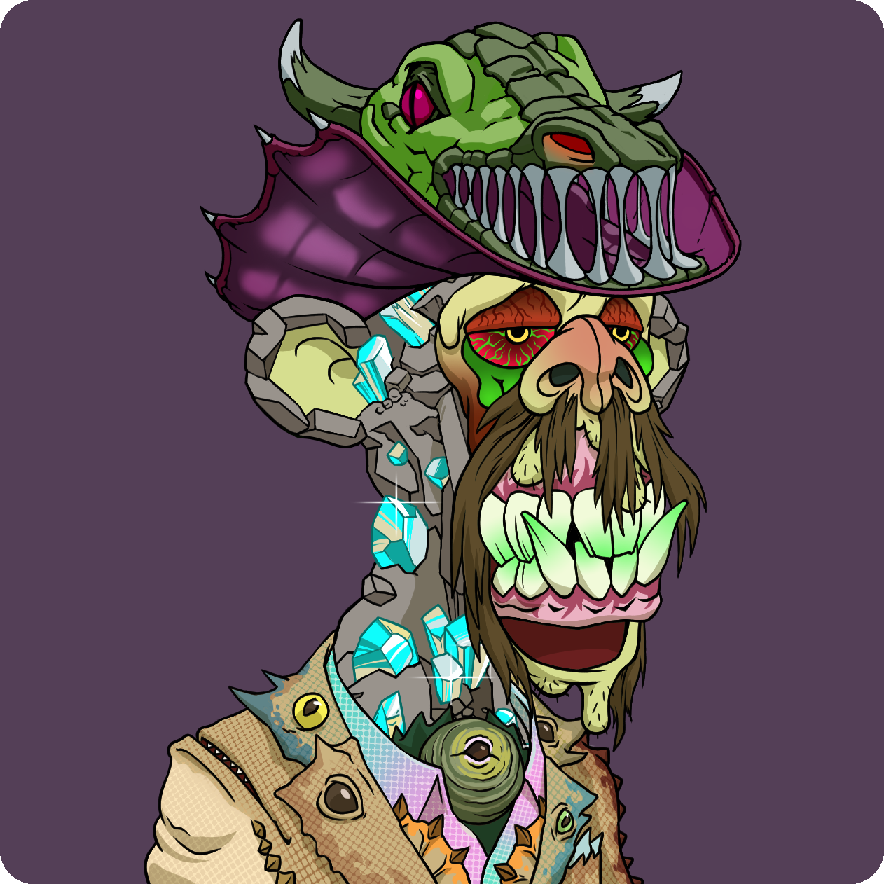 Yuga Labs - Mutant Ape Yacht Club - NFT # 724