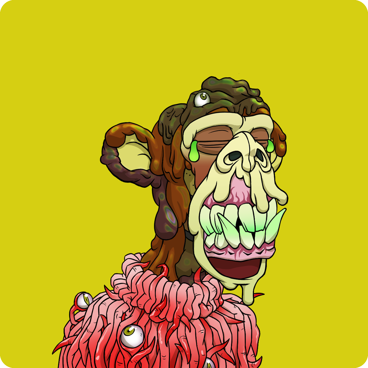 Yuga Labs - Mutant Ape Yacht Club - NFT # 9804