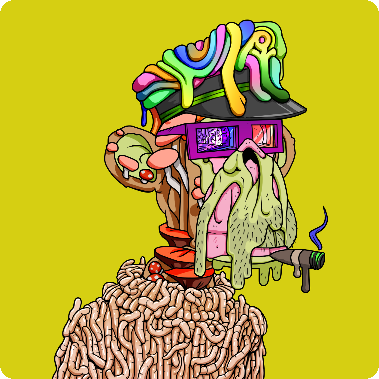 Yuga Labs - Mutant Ape Yacht Club - NFT # 2735