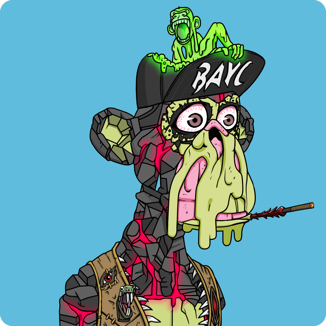 Yuga Labs - Mutant Ape Yacht Club - NFT # 19134