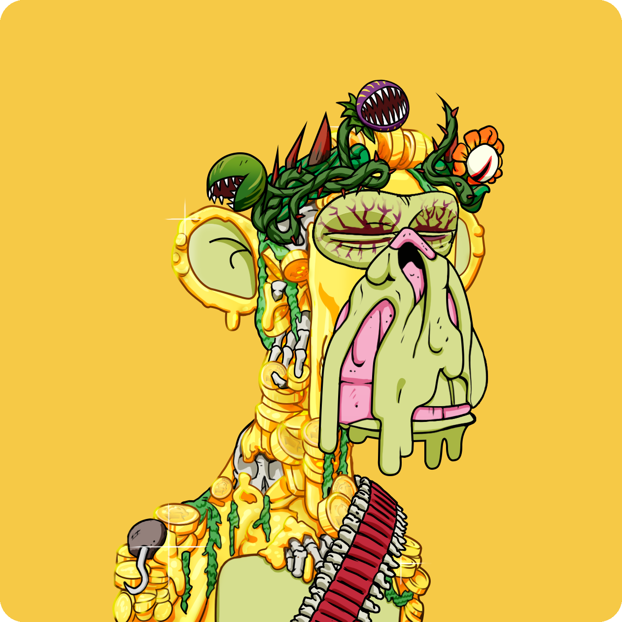 Yuga Labs - Mutant Ape Yacht Club - NFT # 16210