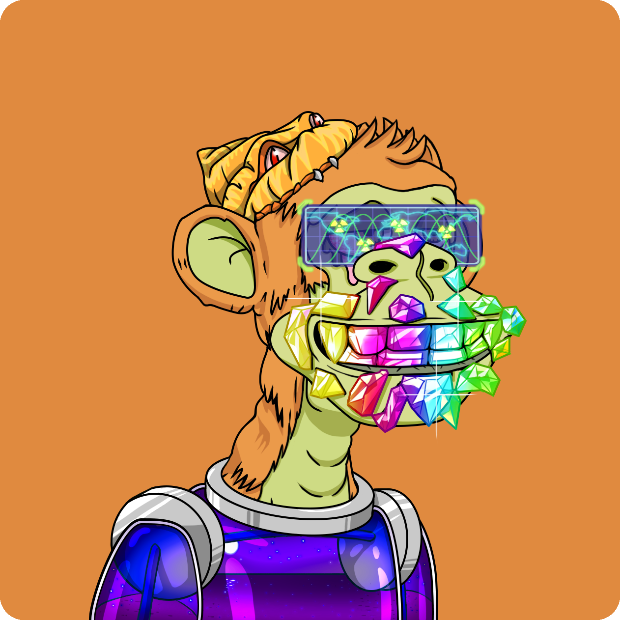 Yuga Labs - Mutant Ape Yacht Club - NFT # 21714