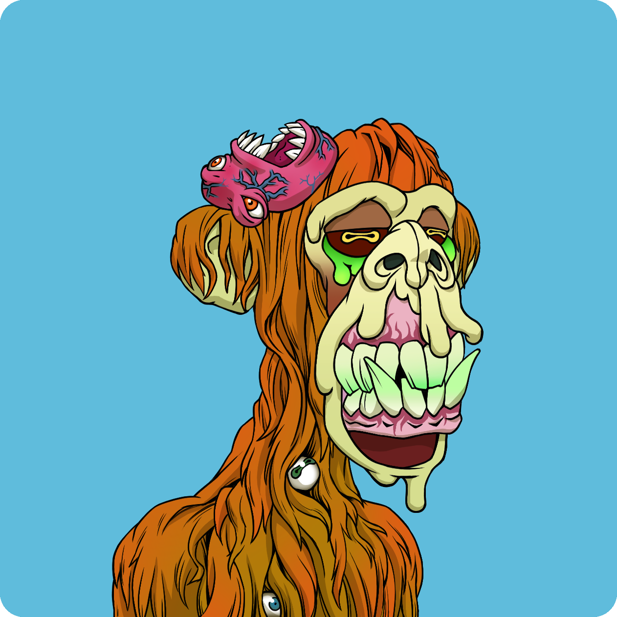 Yuga Labs - Mutant Ape Yacht Club - NFT # 22139