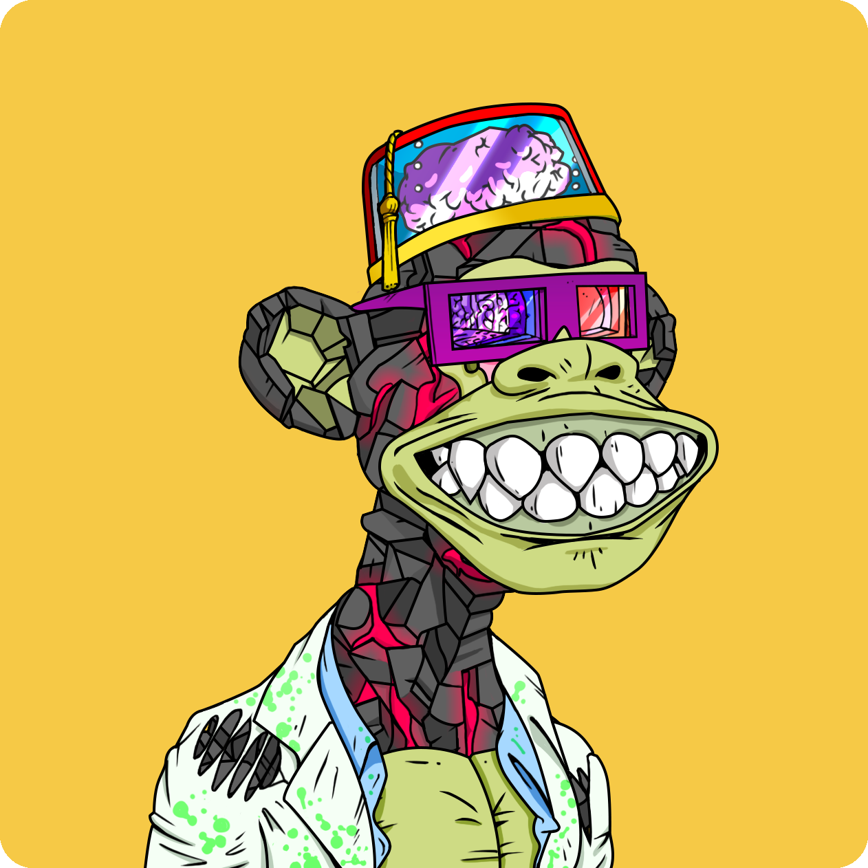 Yuga Labs - Mutant Ape Yacht Club - NFT # 10156