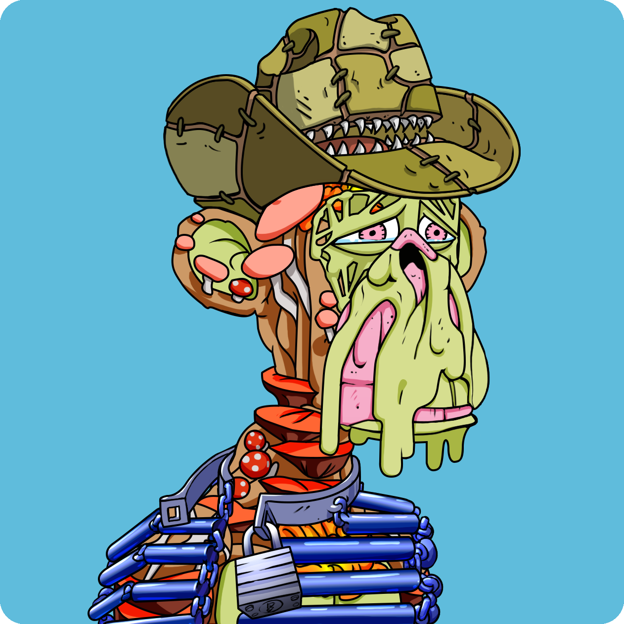 Yuga Labs - Mutant Ape Yacht Club - NFT # 9556