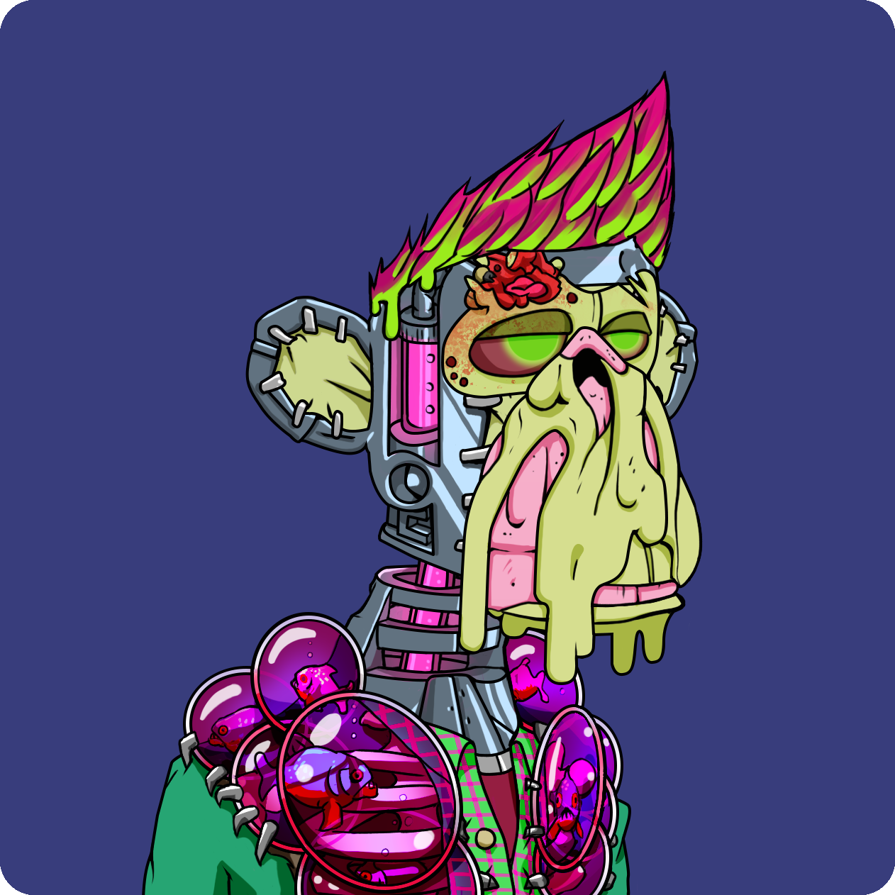 Yuga Labs - Mutant Ape Yacht Club - NFT # 845