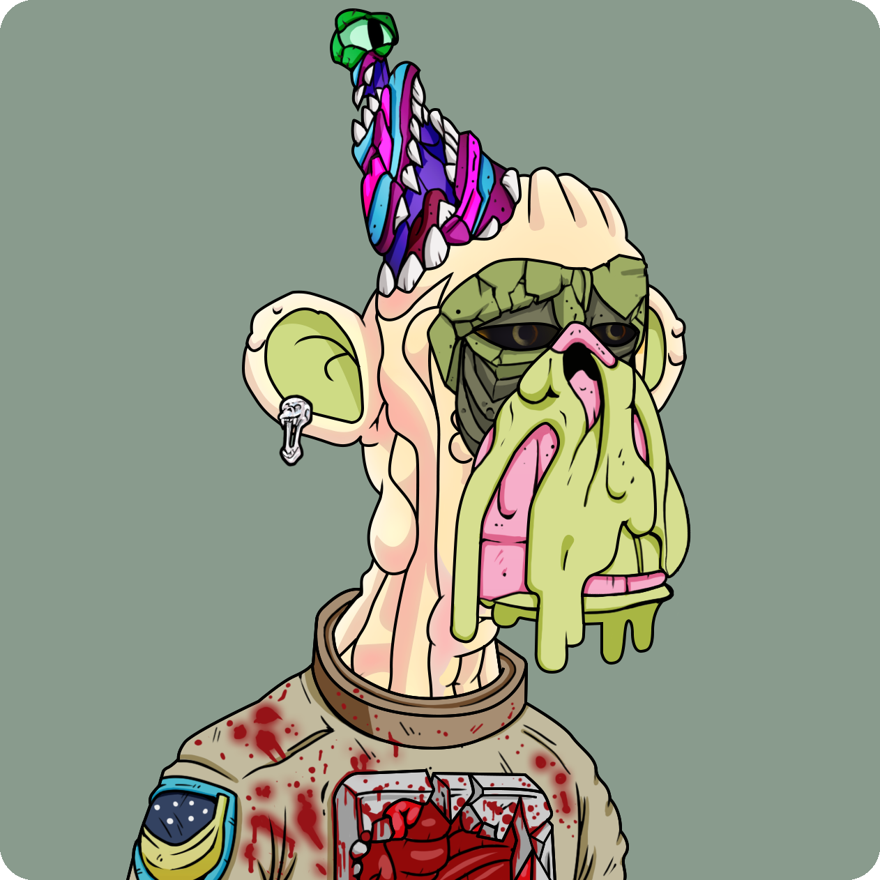 Yuga Labs - Mutant Ape Yacht Club - NFT # 8307