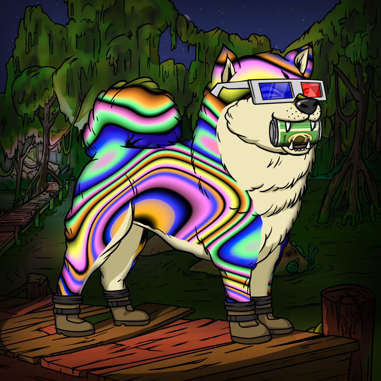 Yuga Labs - Bored Ape Kennel Club - NFT # 1828